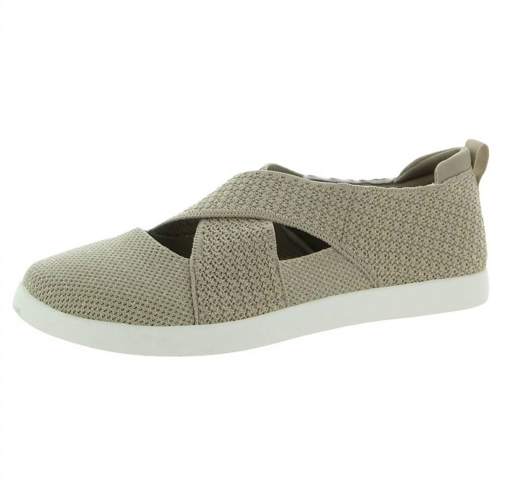 NEW YELLOWBOX women's octavia slip-on shoes in taupe